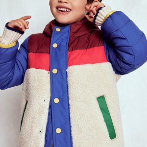 Borg Mix Jacket-Multi