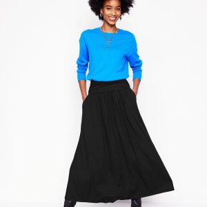 Rosaline Jersey Skirt-Black