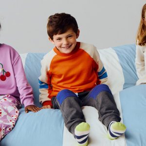 Colourblock Sleeve Sweatshirt-FIESTA COLOURBLOCK