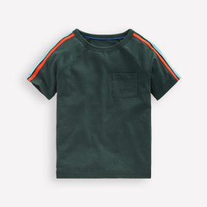 Rainbow Raglan T-shirt-GREEN GABLES