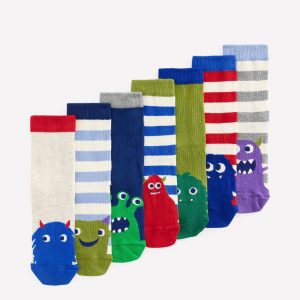 Socks 7 Pack-Monsters