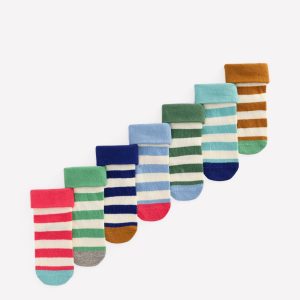 7-Pack Baby Socks-Stripes