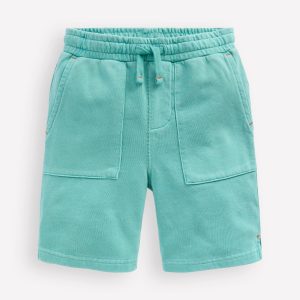 Garment Dye Shorts-Dawn Blue