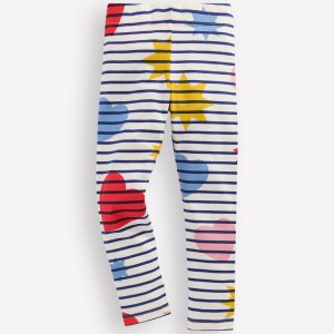Fun Leggings-Stripe Shapes
