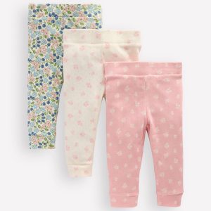 Pointelle 3-pack Leggings-Multi Ditsy Floral