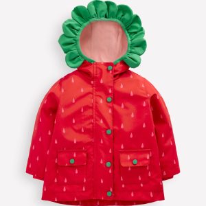 Novelty Fisherman Coat-Strawberry