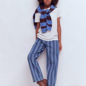 Relaxed Jeans-Stripe Shadow