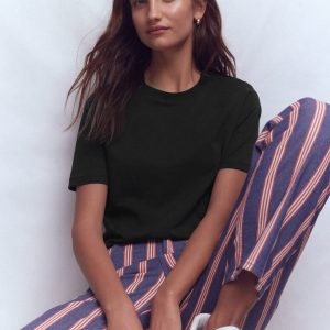 Cotton T-Shirt-Black